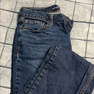 Old Navy Men's Dark Blue Boot cut Jeans 33x36